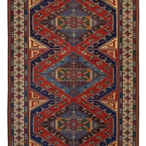 Kelim Afghan Teppich 281x203cm