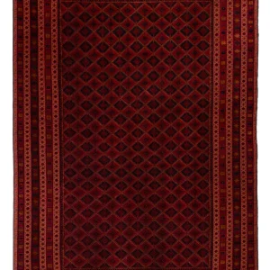 Kelim Afghan Teppich 301x210cm