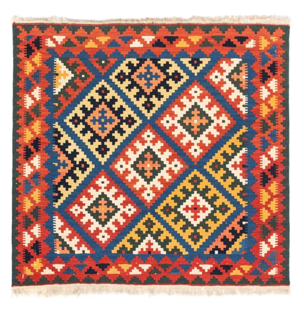 Kelim Fars Teppich 104x100cm