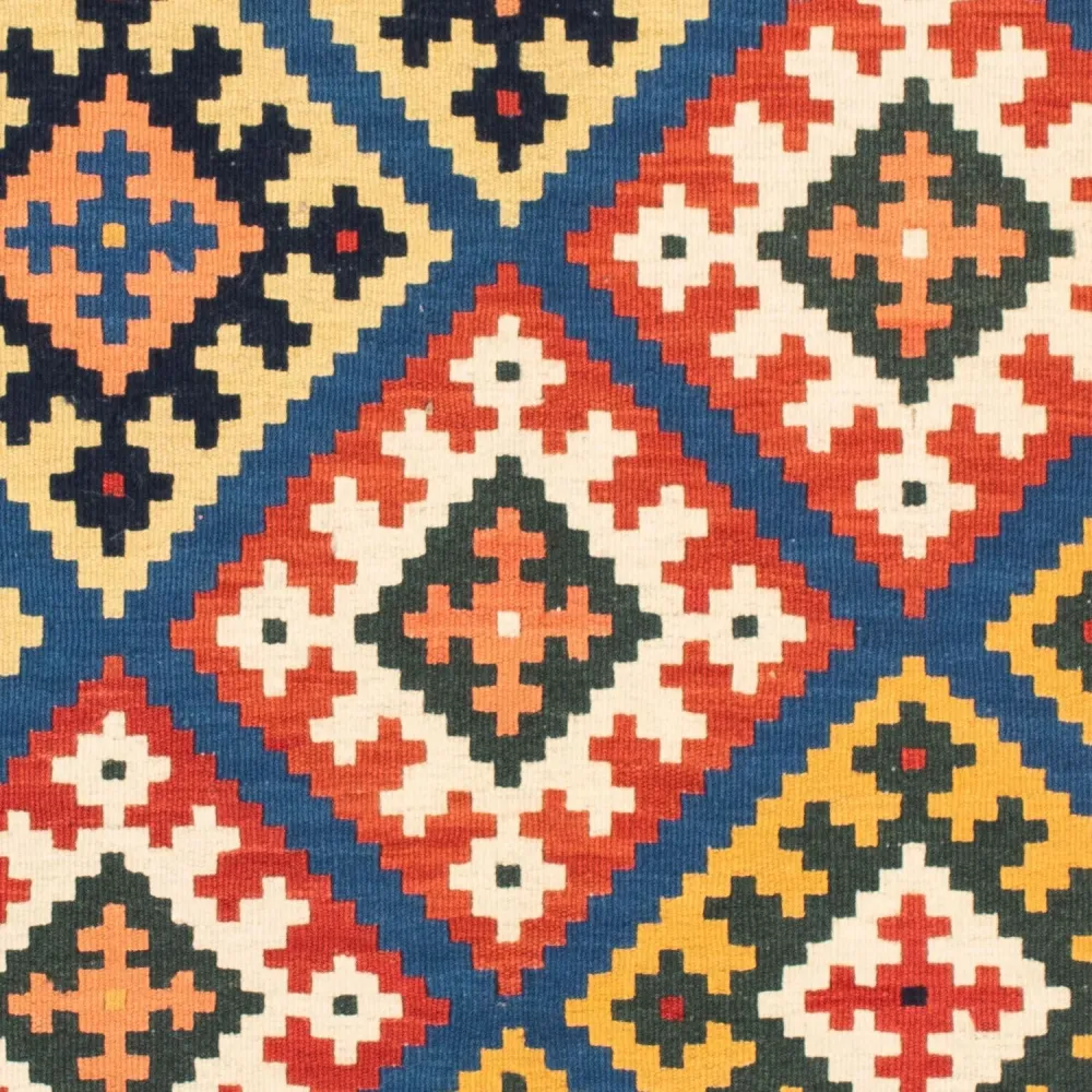 Kelim Fars Teppich 104x100cm
