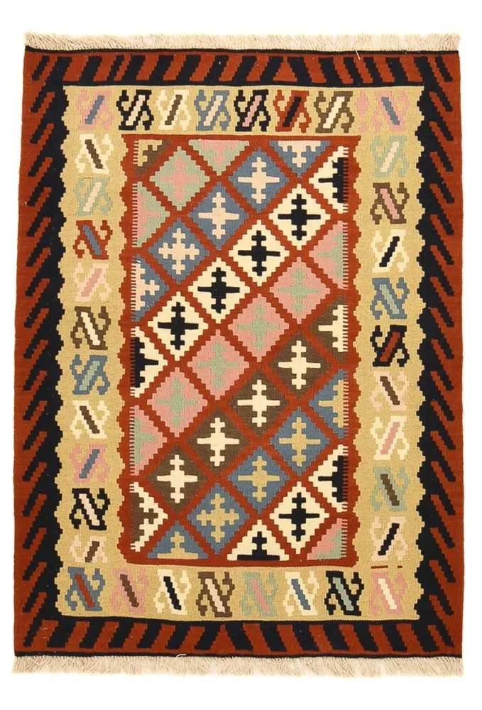 Kelim Fars Teppich 140x104cm