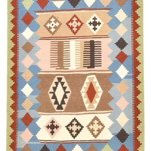 Kelim Fars Teppich 144x102cm
