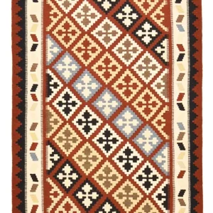 Kelim Fars Teppich 145x102cm