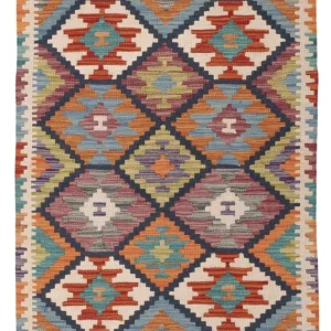 Kelim Maimene Teppich 124x79cm