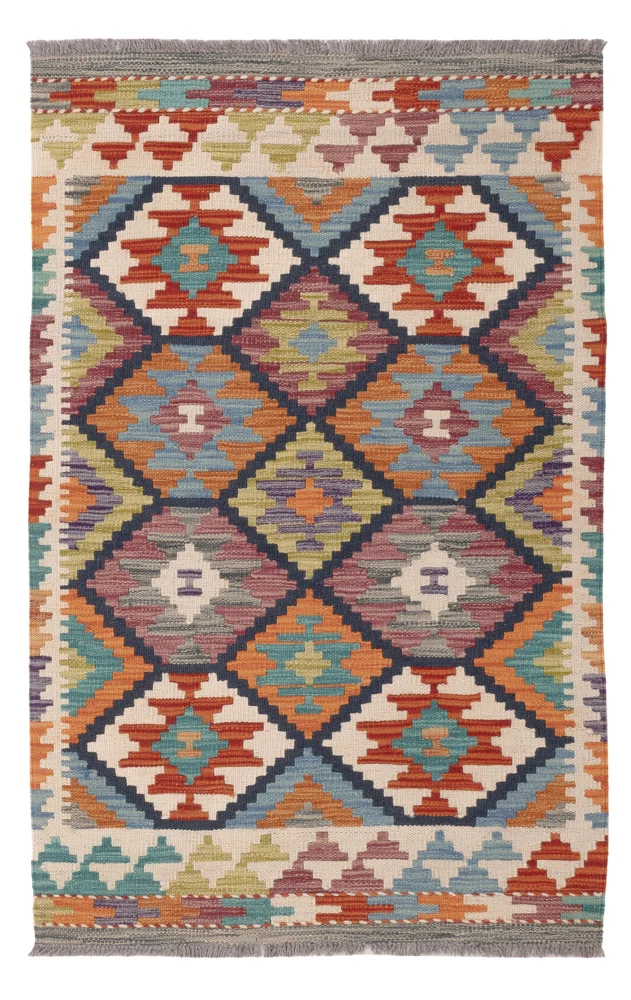 Kelim Maimene Teppich 124x79cm