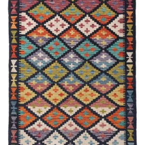 Kelim Maimene Teppich 196x84cm