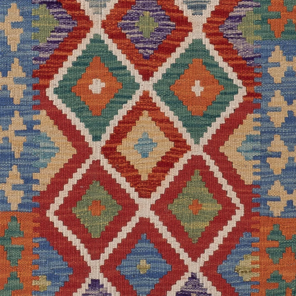 Kelim Maimene Teppich 200x71cm