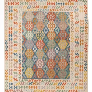 Kelim Maimene Teppich 290x253cm