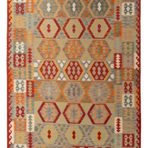 Kelim Maimene Teppich 294x202cm