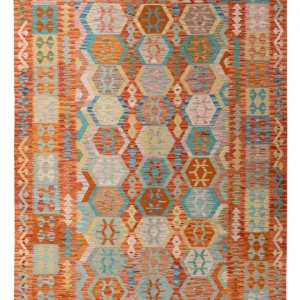 Kelim Maimene Teppich 294x210cm