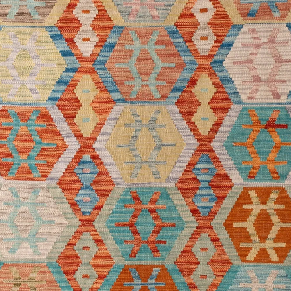 Kelim Maimene Teppich 294x210cm