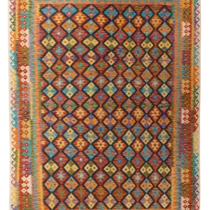 Kelim Maimene Teppich 295x207cm