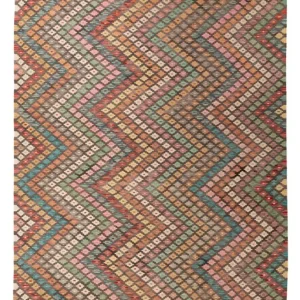 Kelim Maimene Teppich 296x204cm