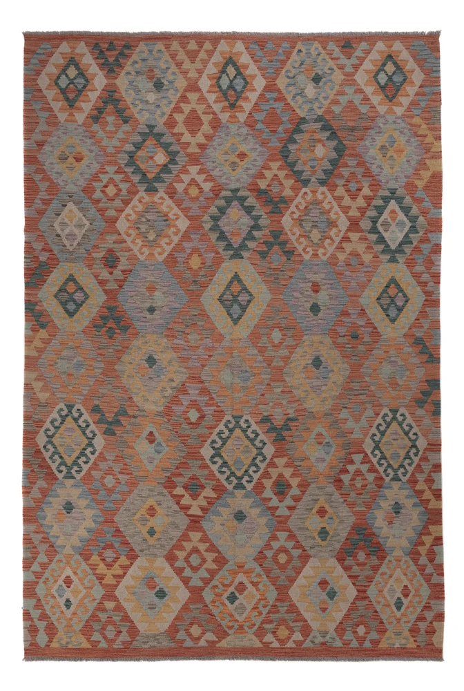 Kelim Maimene Teppich 301x197cm