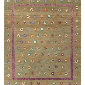 Kelim Maimene Teppich 303x258cm