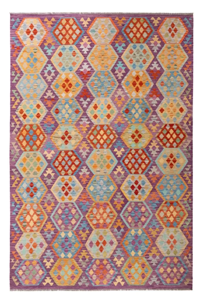 Kelim Maimene Teppich 313x206cm