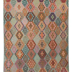Kelim Maimene Teppich 347x257cm