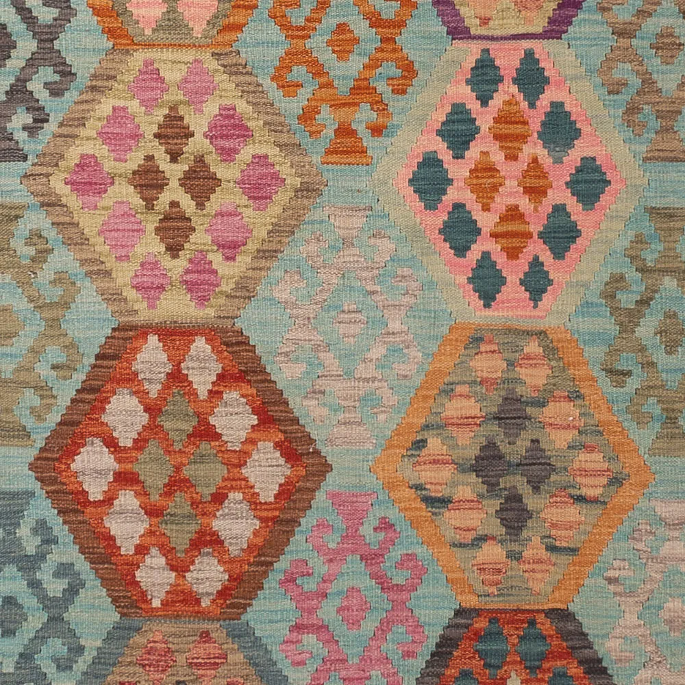 Kelim Maimene Teppich 347x257cm