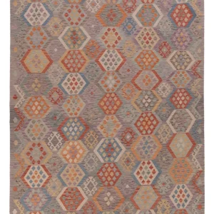 Kelim Maimene Teppich 350x256cm