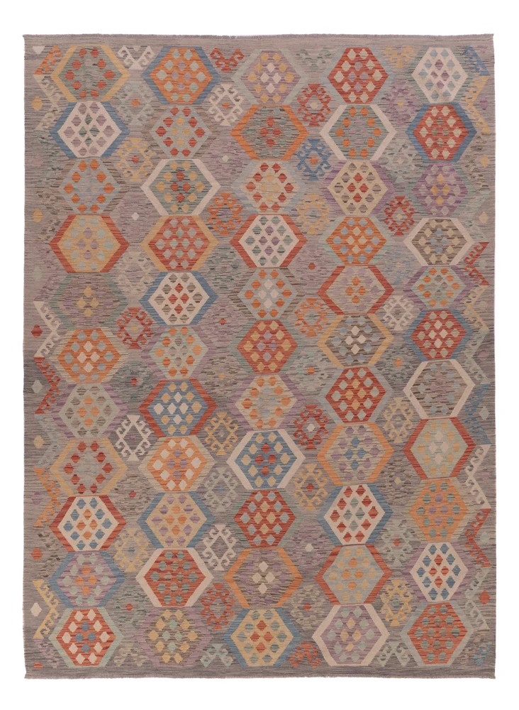 Kelim Maimene Teppich 350x256cm