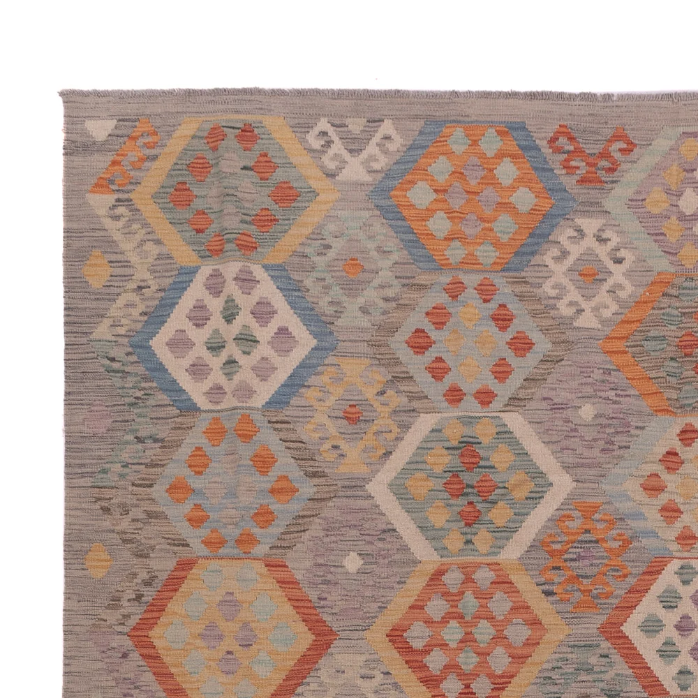 Kelim Maimene Teppich 350x256cm