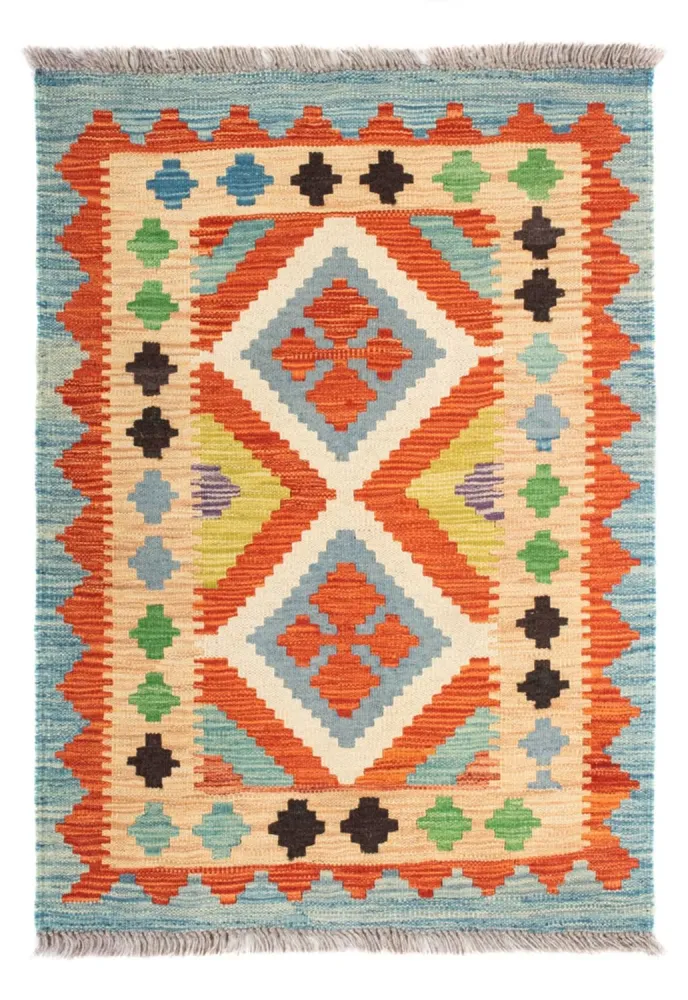 Kelim Maimene Teppich 89x63cm