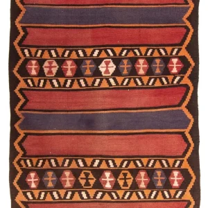 Kelim Teppich - Old 180 x 140 cm - mehrfarbig