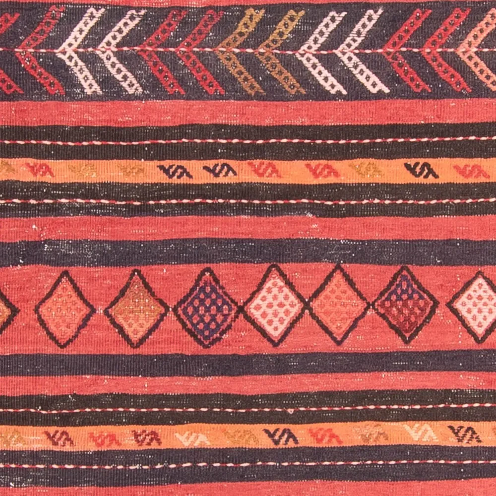 Kelim Teppich - Old - 190 x 160 cm - mehrfarbig