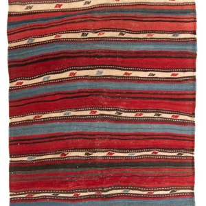 Kelim Teppich - Old 250 x 140 cm - mehrfarbig