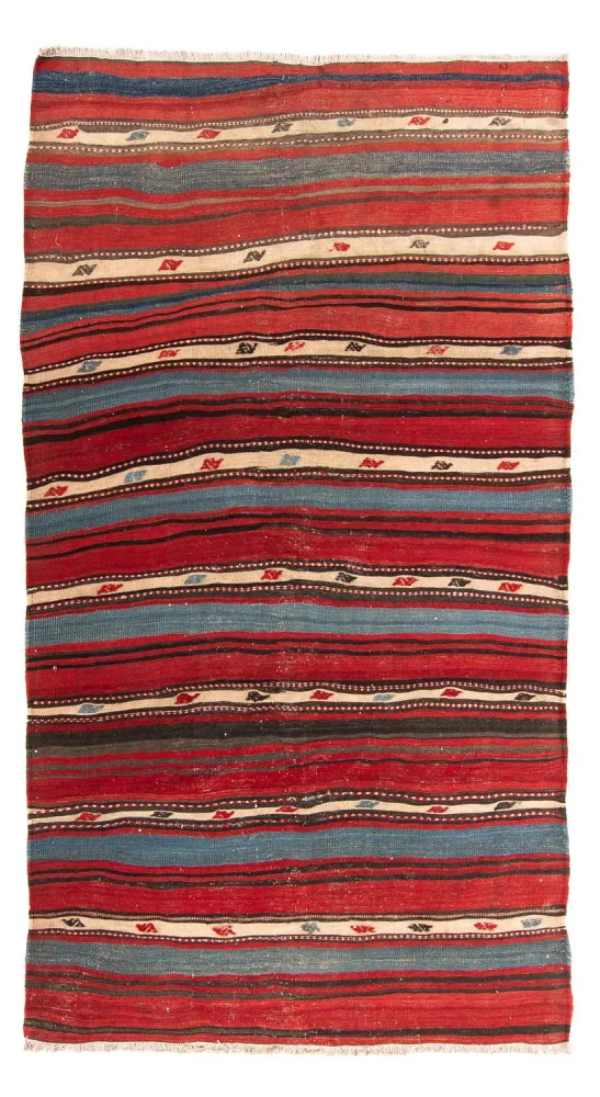 Kelim Teppich - Old 250 x 140 cm - mehrfarbig