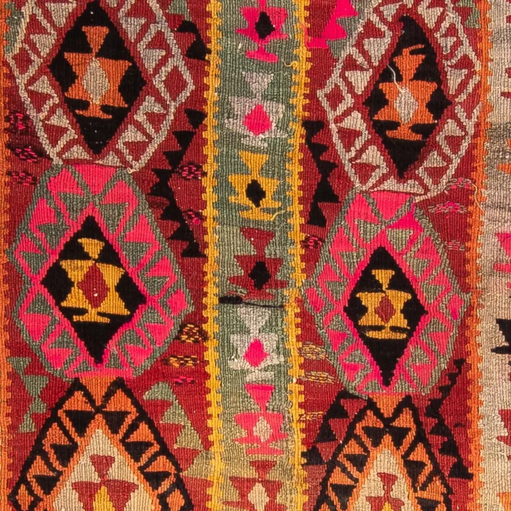 Kelim Teppich - Old 280 x 112 cm - mehrfarbig