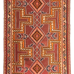 Kelim Teppich - Old 285 x 180 cm - mehrfarbig