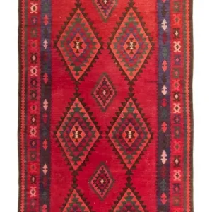 Kelim Teppich - Old 325 x 118 cm - mehrfarbig