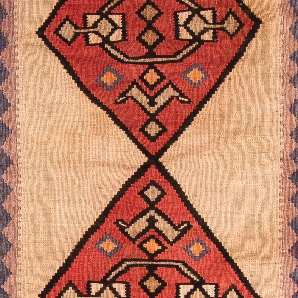 Kelim Teppich - Old 360 x 155 cm - mehrfarbig