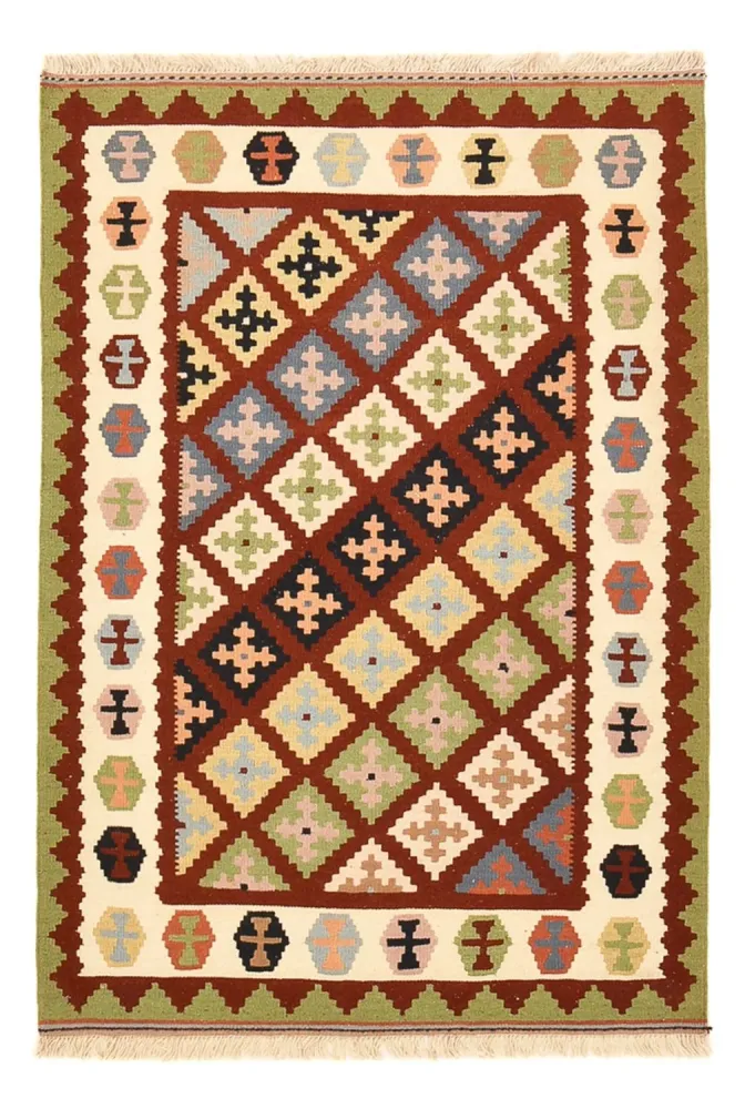 Kelim Teppich - Oriental - 148 x 105 cm - mehrfarbig
