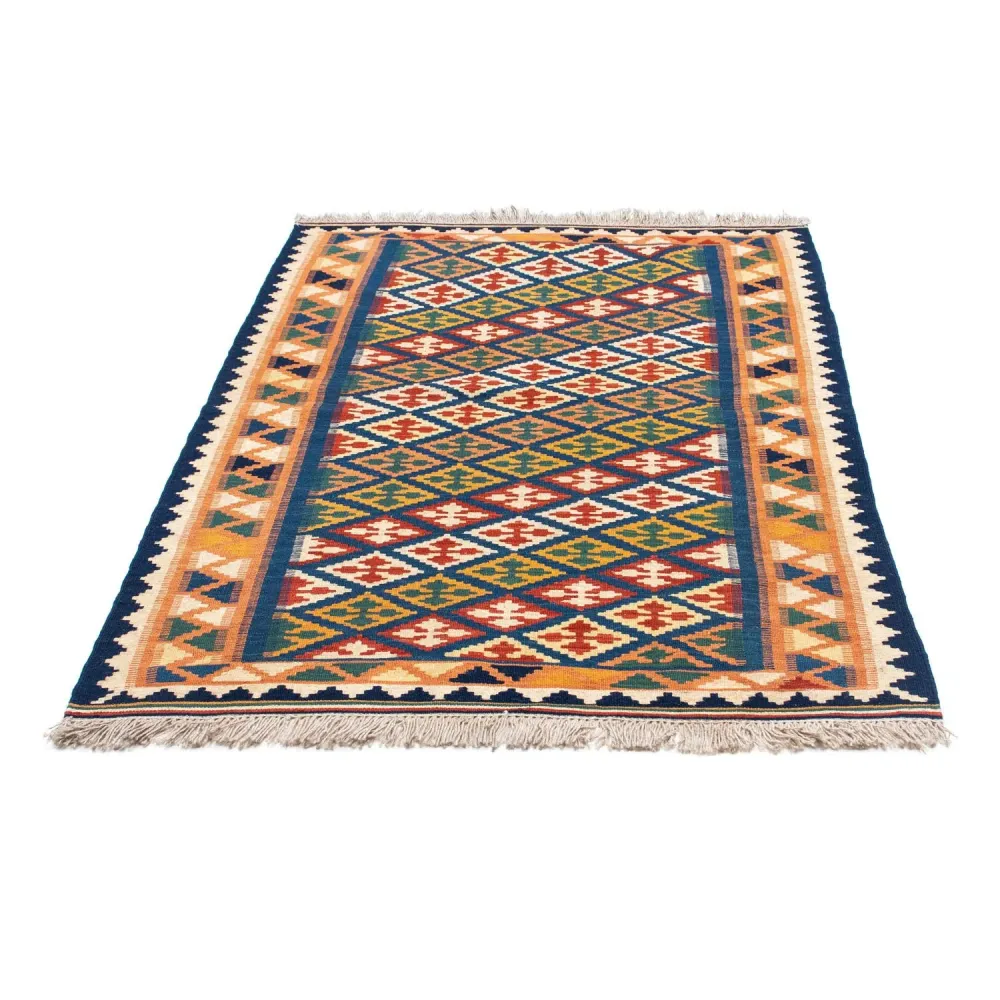 Kelim Teppich - Oriental 156 x 110 cm - blau