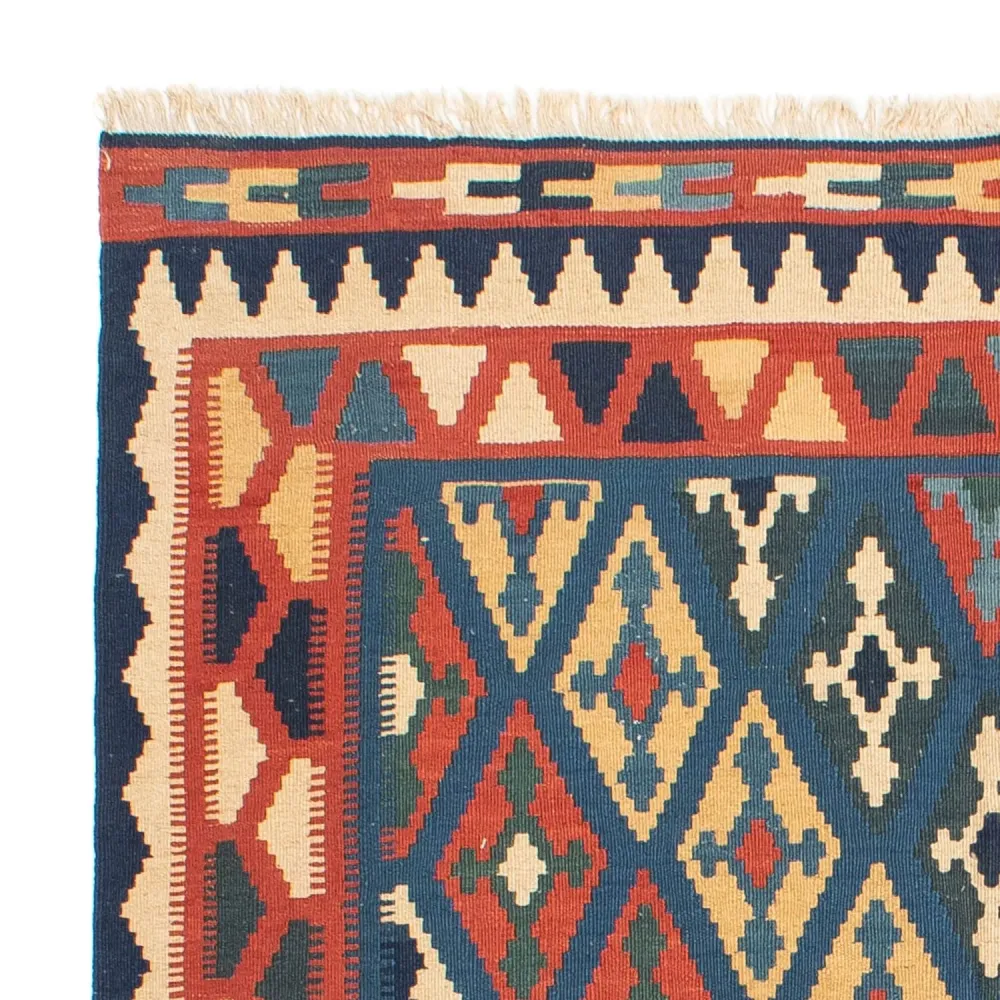 Kelim Teppich - Oriental 174 x 148 cm - blau