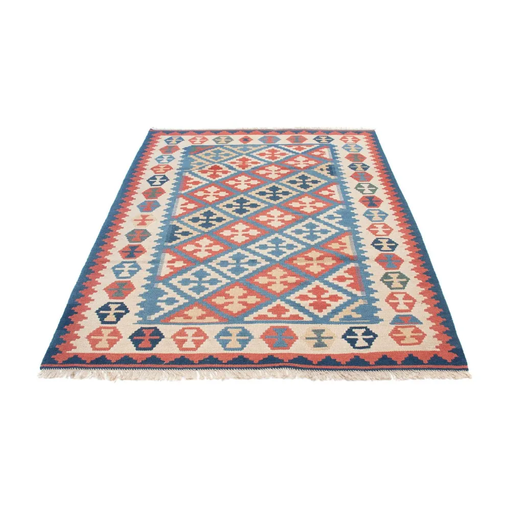 Kelim Teppich - Oriental 180 x 118 cm - blau