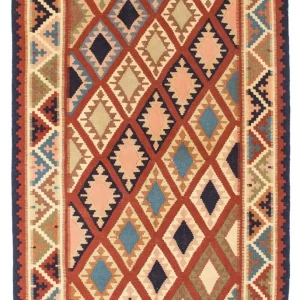 Kelim Teppich - Oriental 182 x 121 cm - mehrfarbig