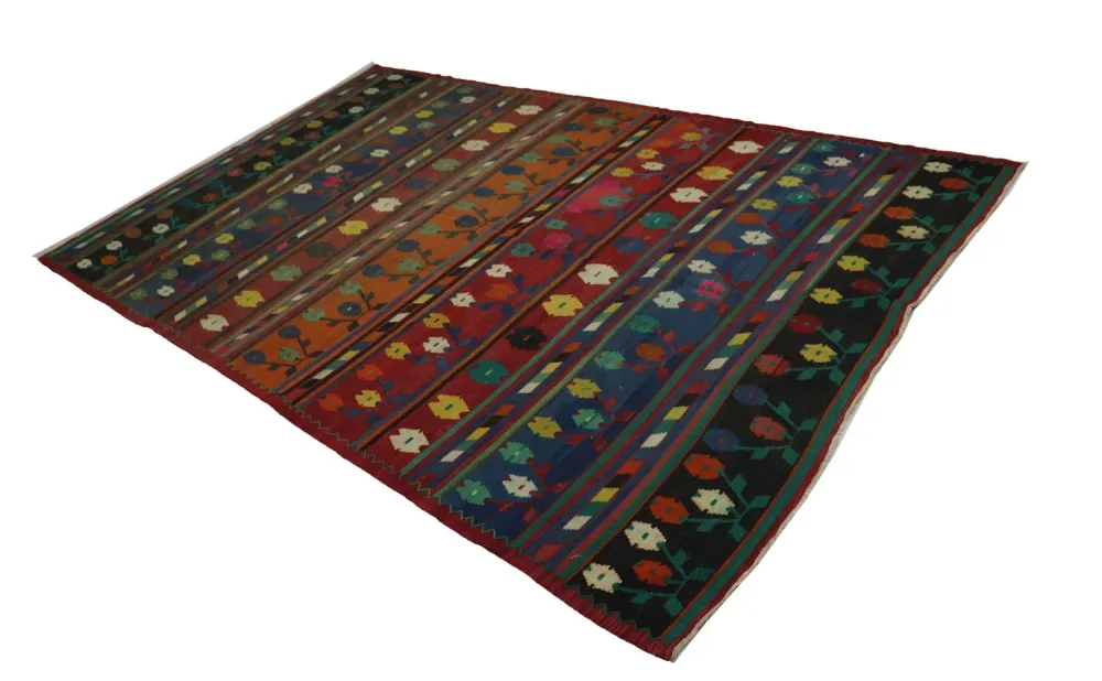 Kelim Teppich - Oriental 244 x 174 cm - mehrfarbig