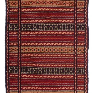 Kelim Teppich - Oriental - 90 x 60 cm - mehrfarbig