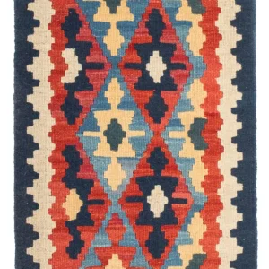 Kelim Teppich - Oriental - 60 x 40 cm - mehrfarbig