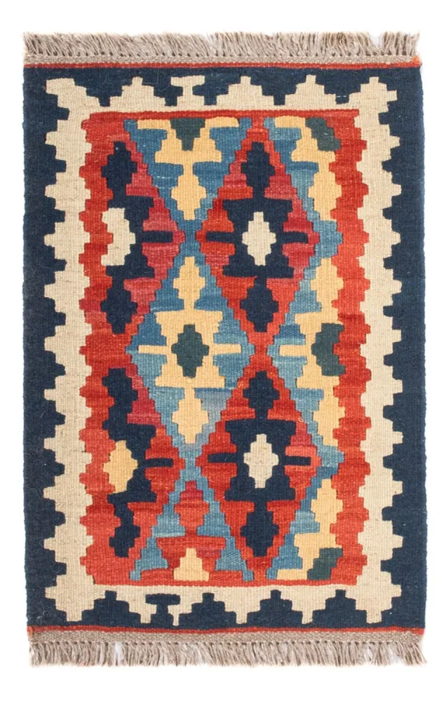 Kelim Teppich - Oriental - 60 x 40 cm - mehrfarbig