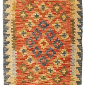 Kelim Teppich - Oriental 90 x 60 cm - mehrfarbig
