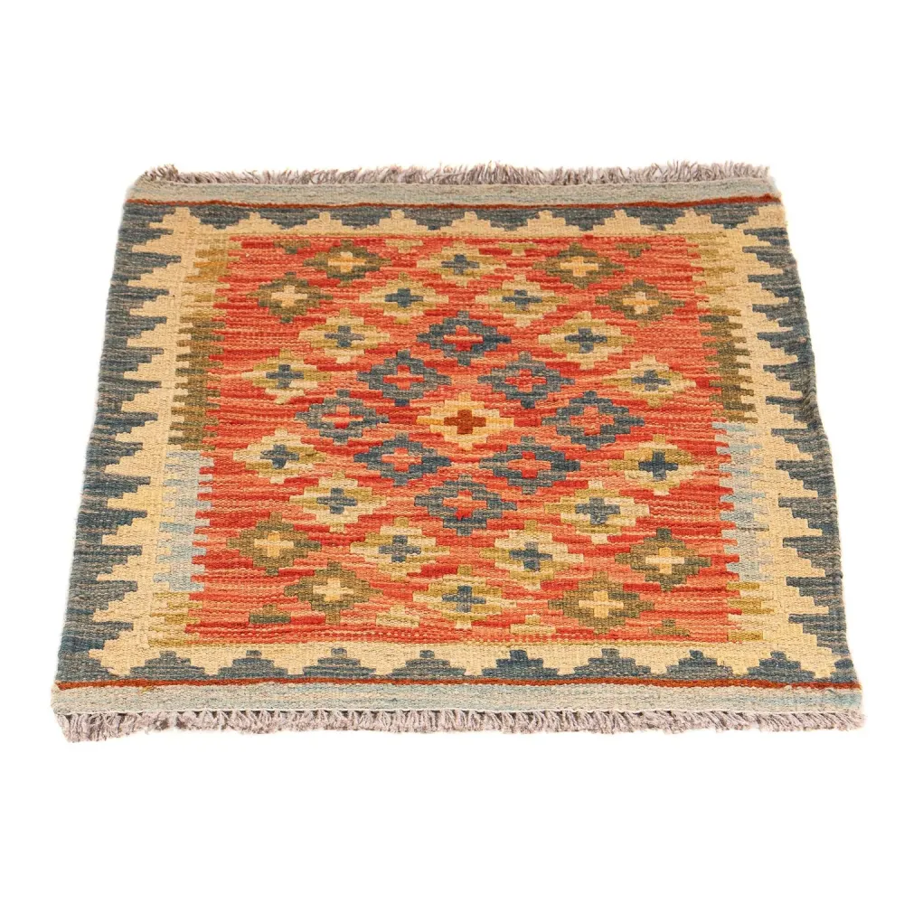 Kelim Teppich - Oriental 90 x 60 cm - mehrfarbig