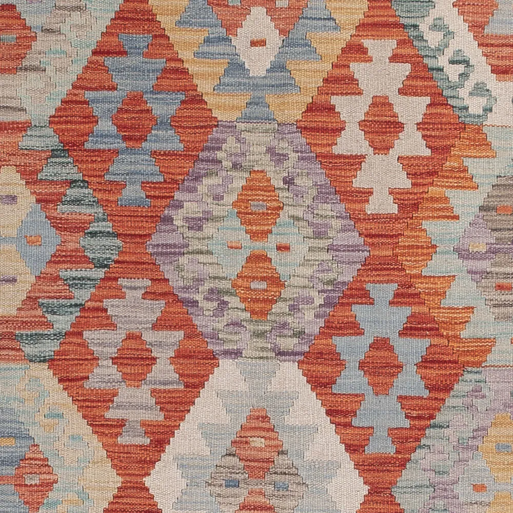 Kelim Teppich - Splash - 237 x 178 cm - mehrfarbig