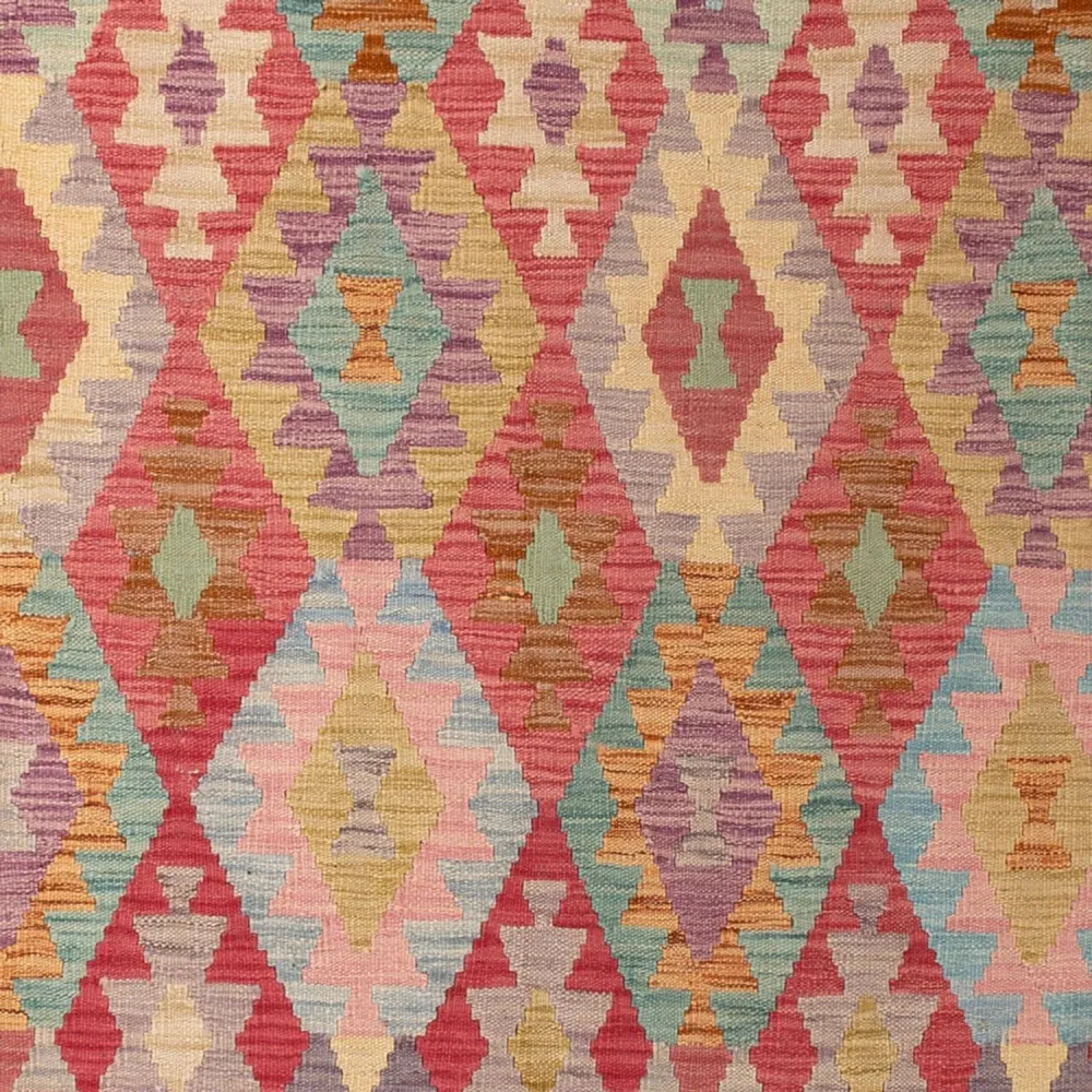 Kelim Teppich - Splash - 300 x 201 cm - mehrfarbig