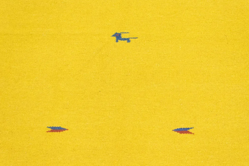 Kelim Teppich - Trendy 180 x 120 cm - gelb