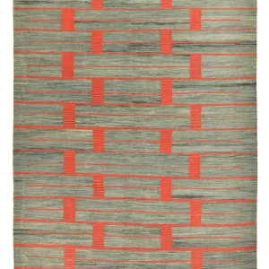 Kelim Teppich - Trendy - 291 x 193 cm - mehrfarbig