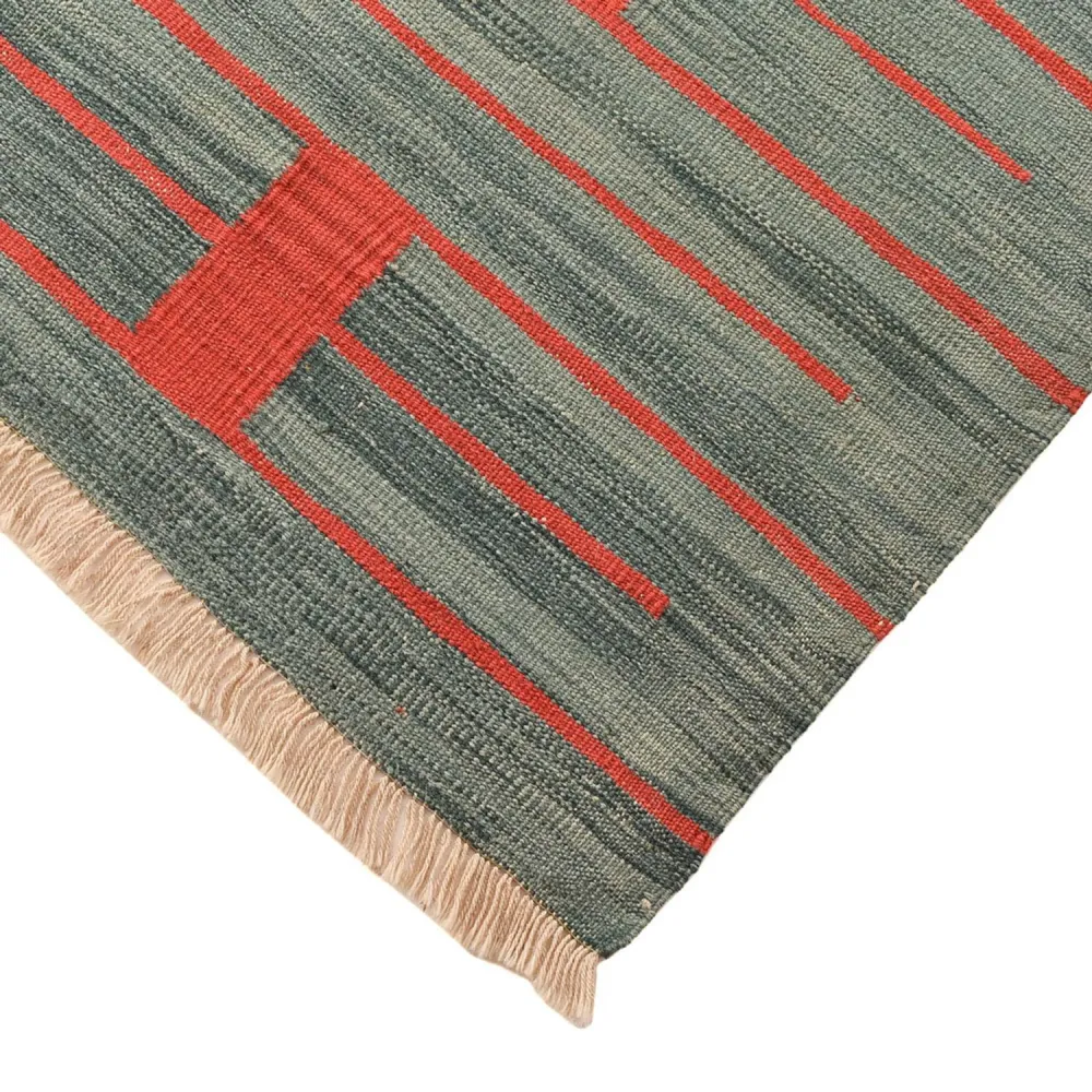 Kelim Teppich - Trendy - 291 x 193 cm - mehrfarbig